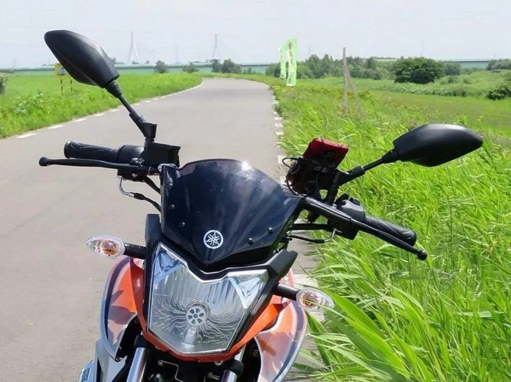 Мотоцикл зеркала заднего вида для Yamaha FZ07 FZ 09 FZ8 FJ MT 10 25 FZ6 фазер FZ6R XJ6 XSR700 XSR900 ABS XJR1200