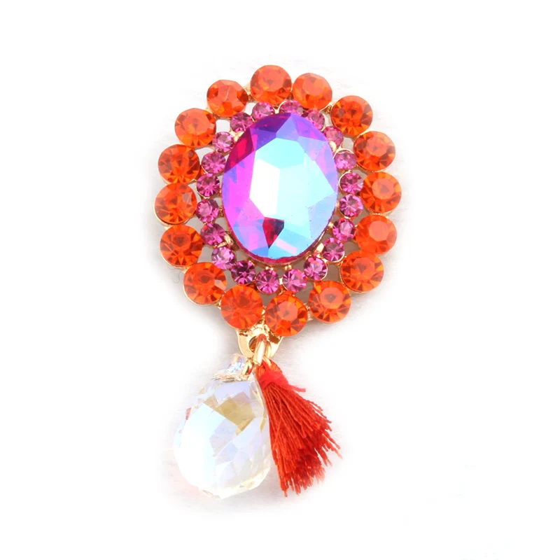 NeeFu WoFu броши булавка воротник брошь кисточка платье стразы украшение Пряжка