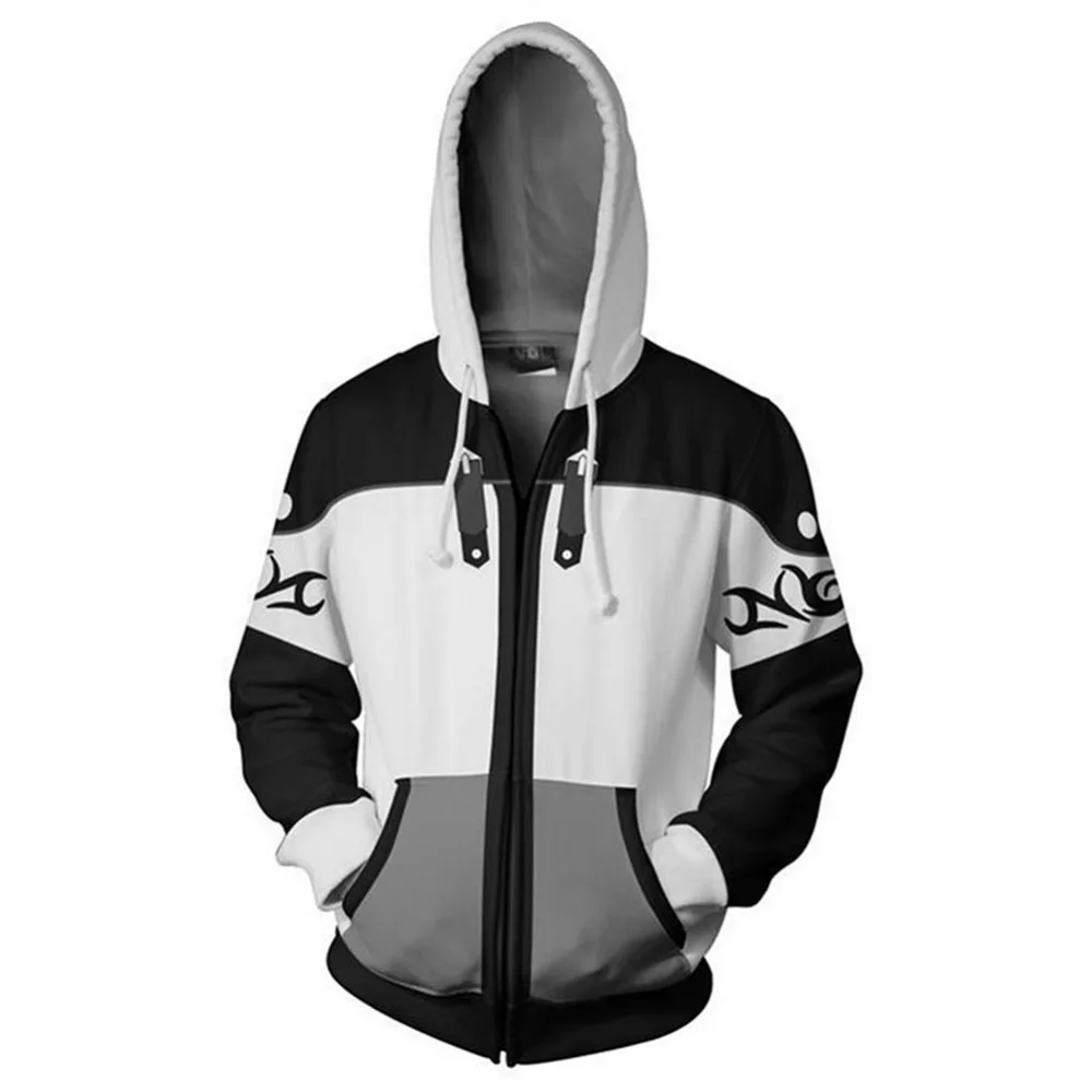 

Spring Autumn Men's Hoodie Hot Game Kingdom Hearts Costume Protagonist Sora Hoodie Printed Casual Sweatshirts New