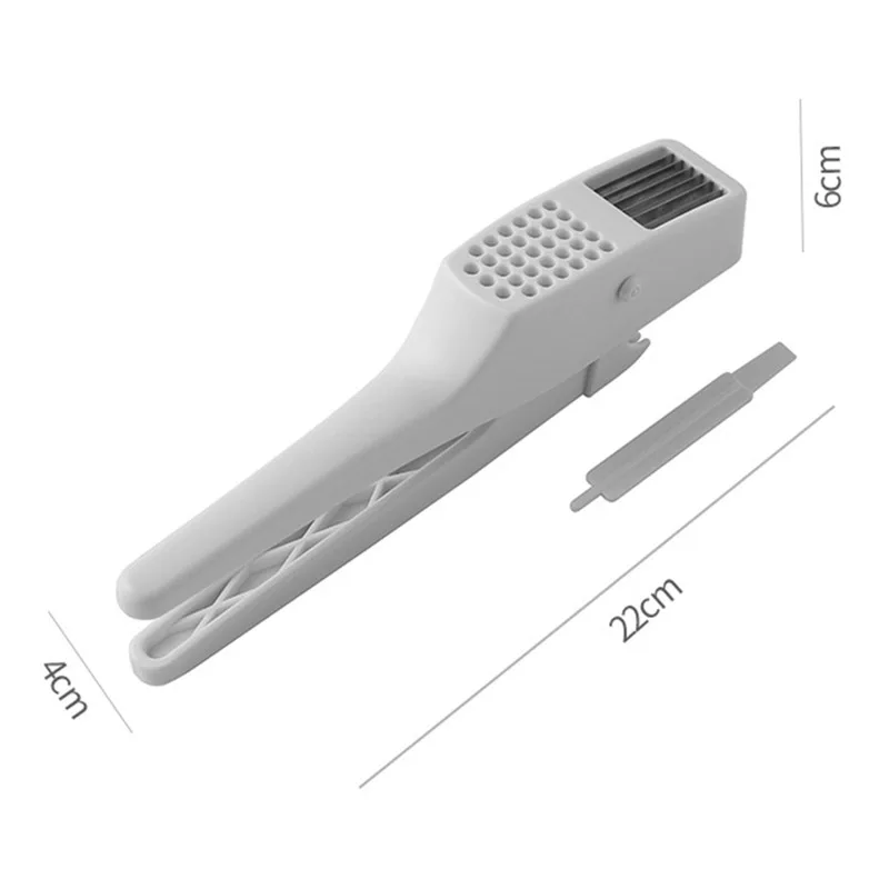 Garlic Press Slicer Aluminium Ginger Mincer with Slicing Grinding Kitchen Cooking Tool XB 66 | Дом и сад