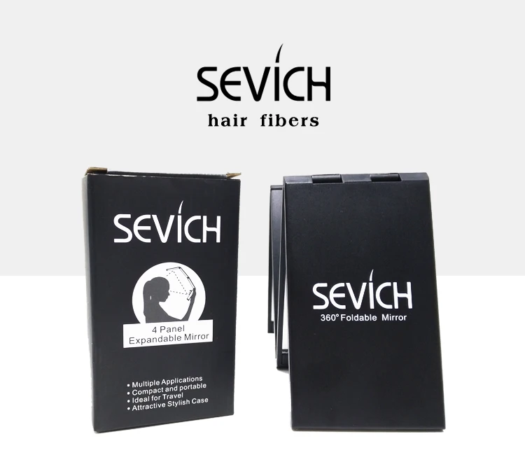 Sevich 4 этажное зеркало, Дамское зеркало для макияжа, 360 вид, косметическое складное портативное компактное карманное косметическое средство, хороший подарок