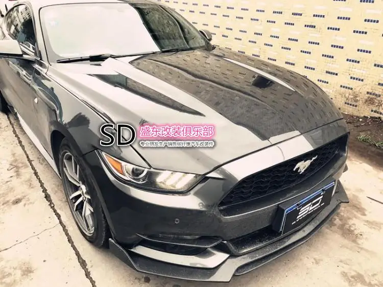 Fit for Ford Mustang 15-17 fog lamp eyebrow front spoiler bar wind knife | Автомобили и мотоциклы
