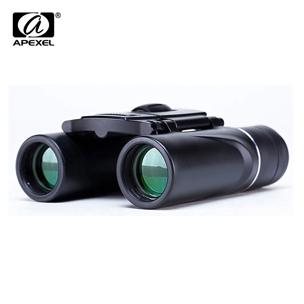 Бинокль APEXEL Mini 8x21 Zoom складной мощный телескоп с большим радиусом 3000 м HD BAK4 FMC для