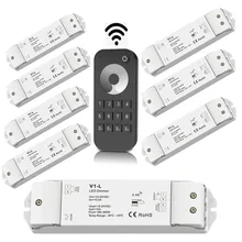 Новый 8 зон светодиодные полосы 12V/24V 15A Выход RT8 Беспроводной RF