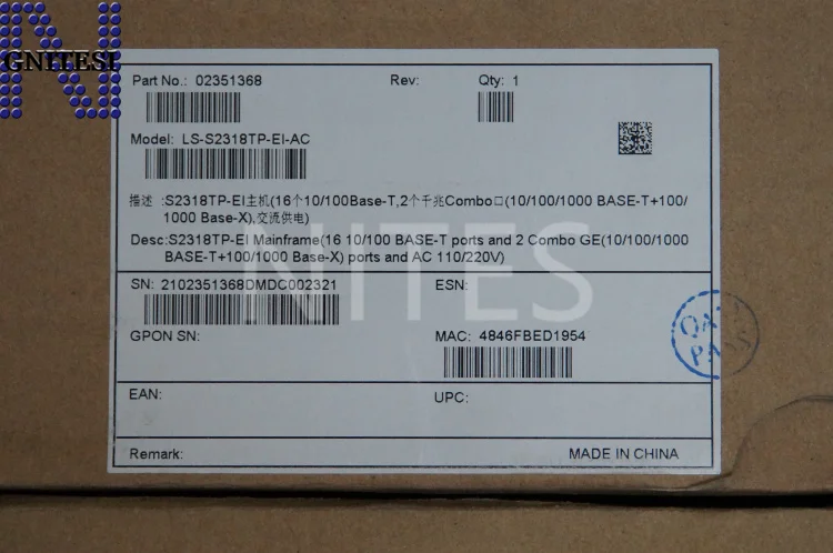 Original Hua wei LS-S2318TP-EI-AC layer 2 ethernet switch 16 10/100 BASE-T ports and Combo GE AC 110/220V | Мобильные телефоны и