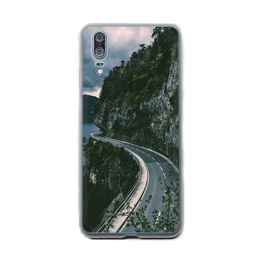 Desxz Case For P Smart P30 P8 P9 P20 P10 Pro Lite Plus MINI Hard Cover Beautiful Sunset | Мобильные телефоны и аксессуары