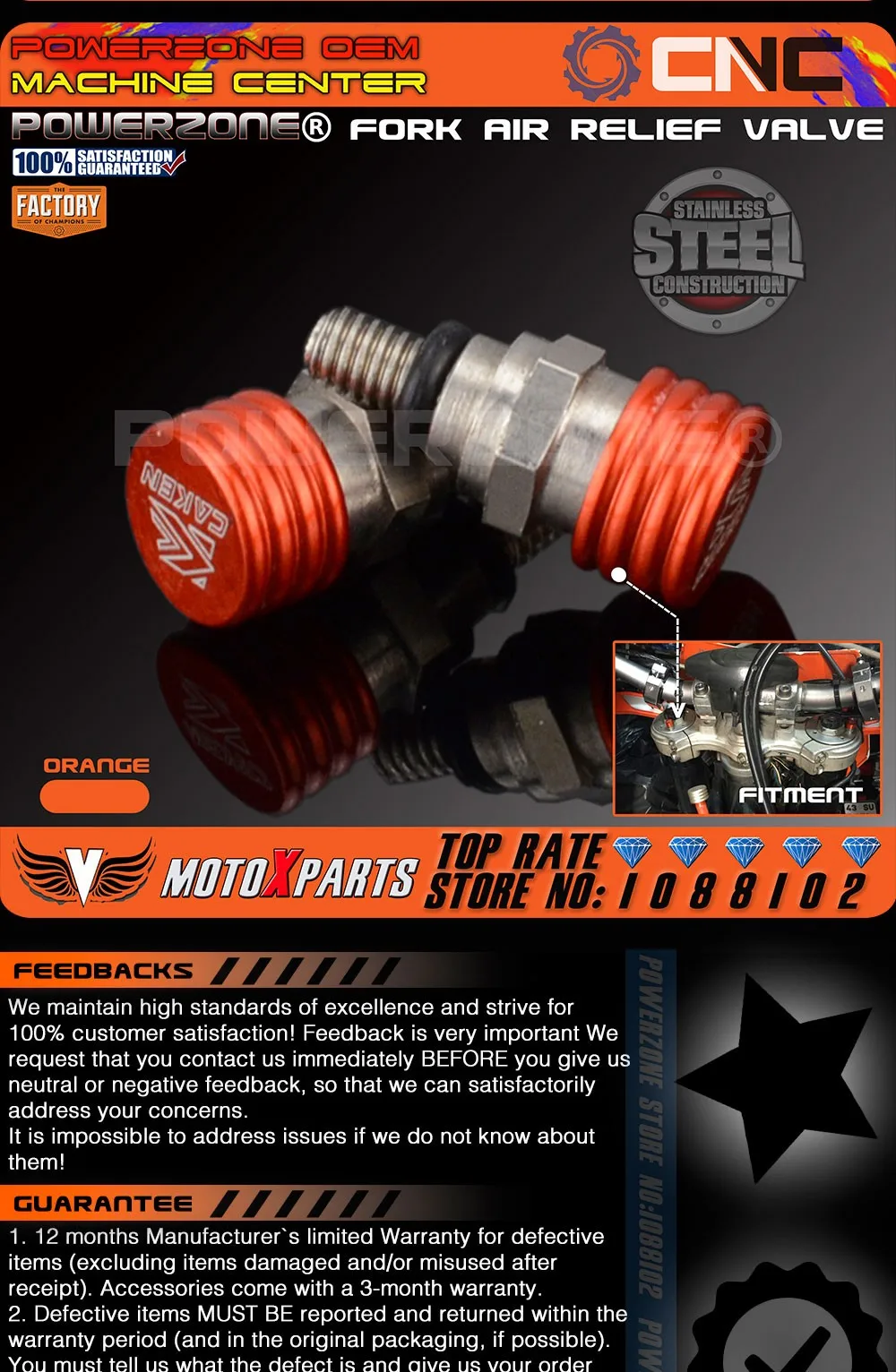 MotoMX M4* 0,7 мм вилка Bleeder рельеф вилка клапана рельеф клапан для KTM SX SXF EXC SMR SMCR Supermoto Motard Racing