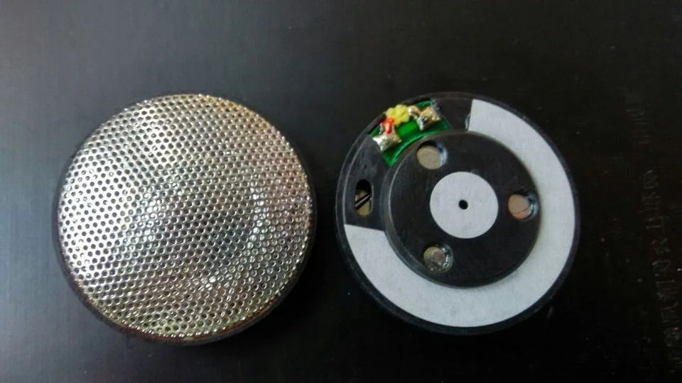 

HIFI 50 мм динамик блок титановая пленка с металлической сеткой бас 2 шт