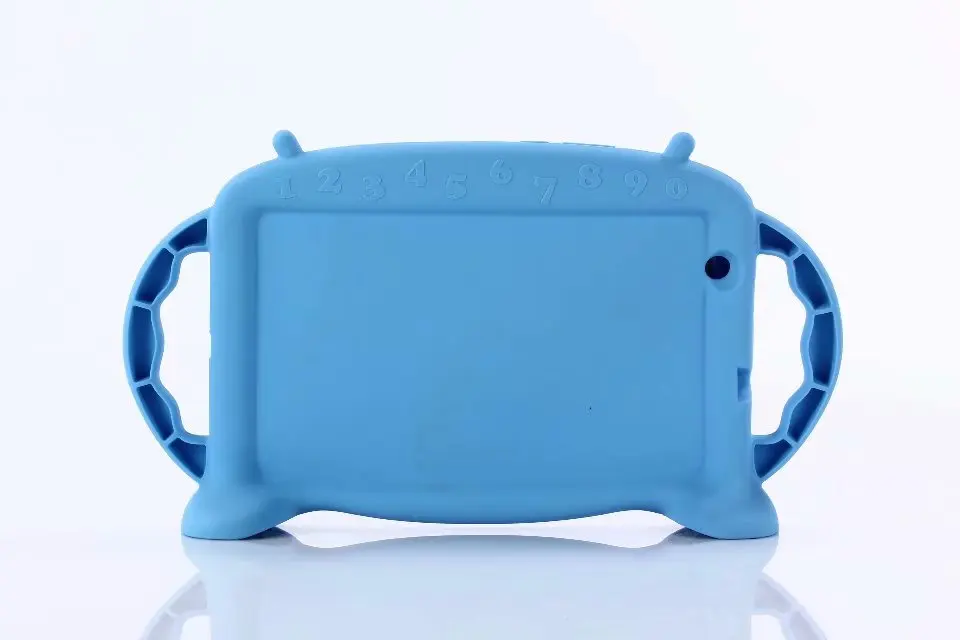 Мультяшный детский силиконовый ударопрочный пенопластовый чехол-подставка для