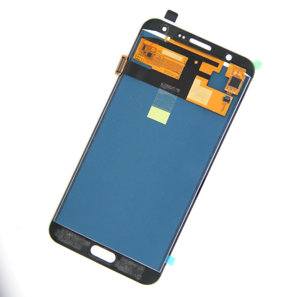 J700f ЖК-дисплей для samsung Galaxy J7 J700 J700M J700H J700FN DS кодирующий преобразователь сенсорного экрана в сборе с рамкой кнопка Home
