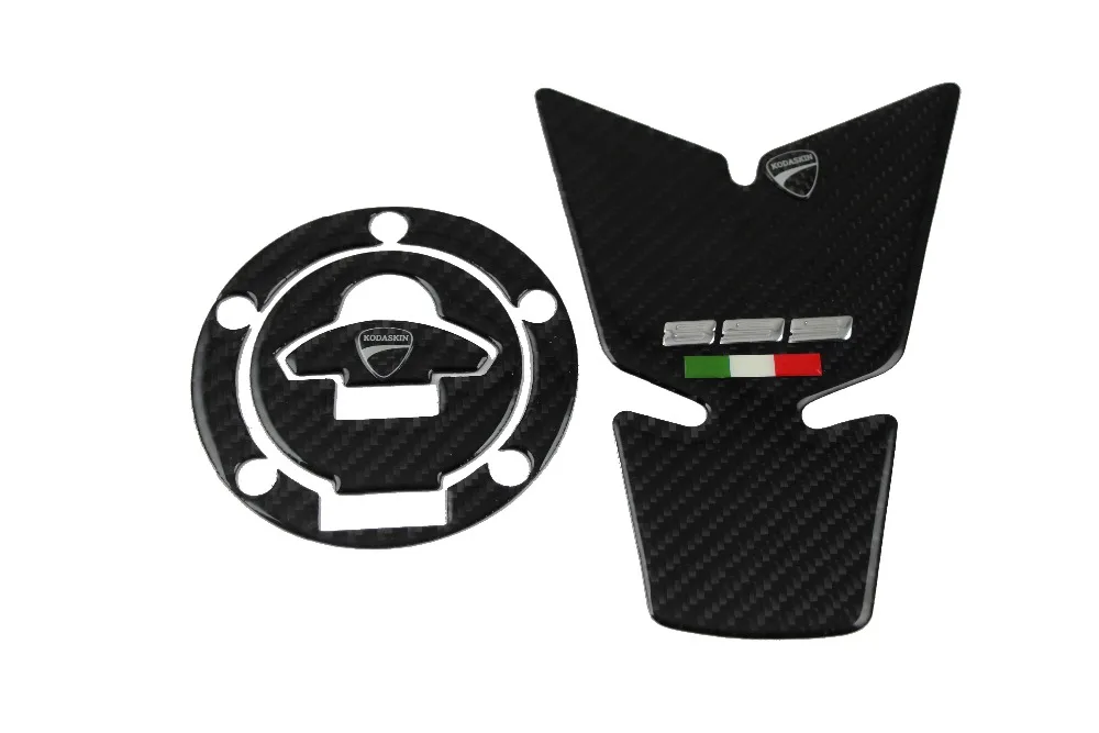 

KODASKIN Motorcycle Tank Pad Stickers 3D Carbon Fiber for Ducati Panigale 899 1199 1299