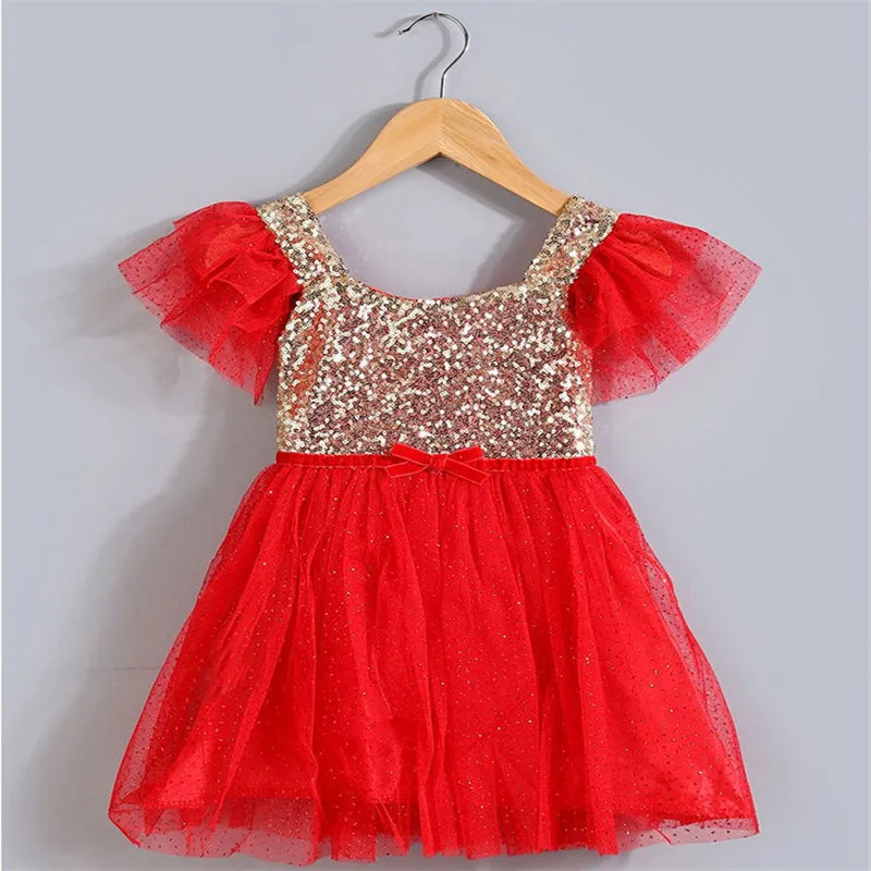 Модное Брендовое платье для девочек летнее От 2 до 8 лет кружевное маленьких |