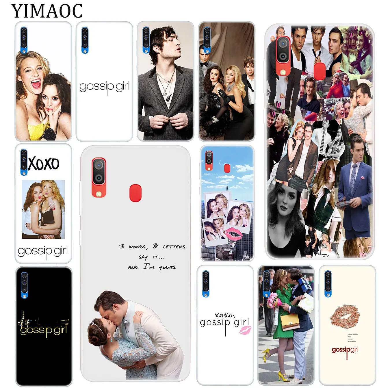 YIMAOC Сплетница Мягкий силиконовый чехол для samsung Galaxy A70 A60 A50 A40 A30 A20 A10 M10 M20 M30 M40 A20E крышка