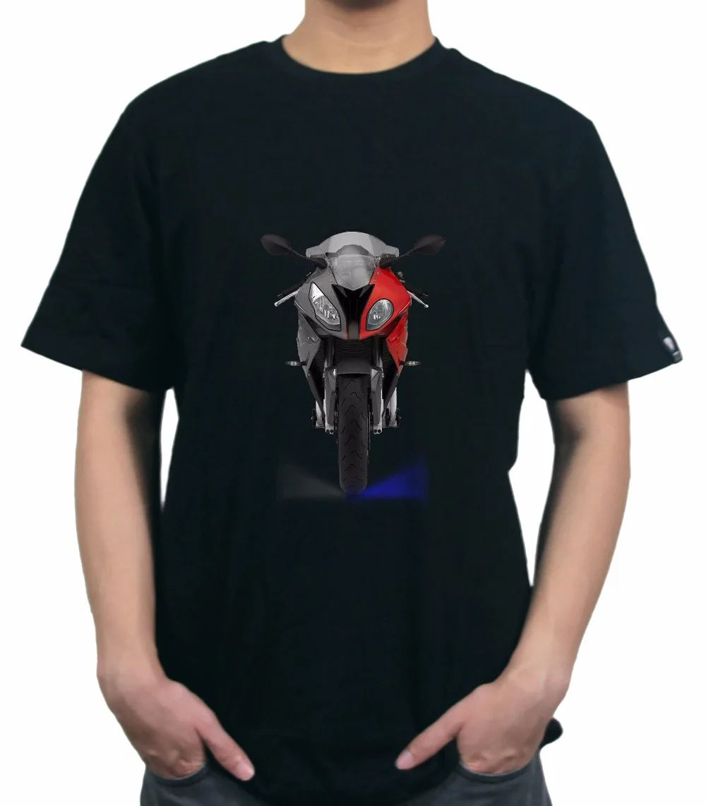 

KODASKIN мотоциклетная футболка с коротким рукавом из 100% хлопка для S1000RR