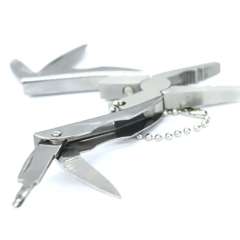 Портативные многофункциональные складные плоскогубцы складной нож из