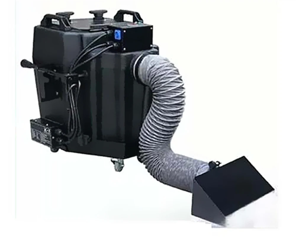 With Base And Outlet 1 шт./лот, 6000 Вт Nimbus, большая машина для тумана с сухим льдом, машина для тумана, тумана, дымовая машина с низким уровнем земли, тяжелый туман, сценический эффект для свадебной вечеринки - Цвет: With Base And Outlet