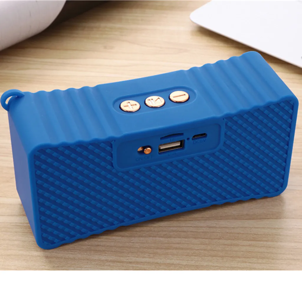 VOBERRY Bluetooth 4,1 Портативный музыкальная стереоколонка Колонка динамик 2 H с сабвуфером Мобильный открытый Динамик s