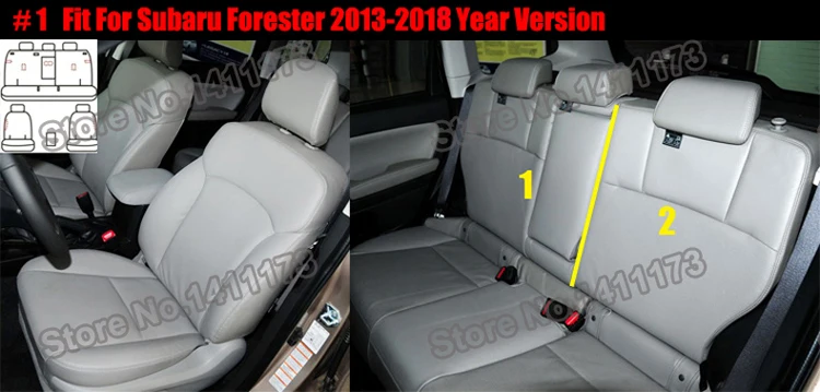 Чехол для сидения carпортного на заказ для Subaru Forester 2009 чехлы для сидений автомобиля и поддержка черного белья защита сидений Подушка