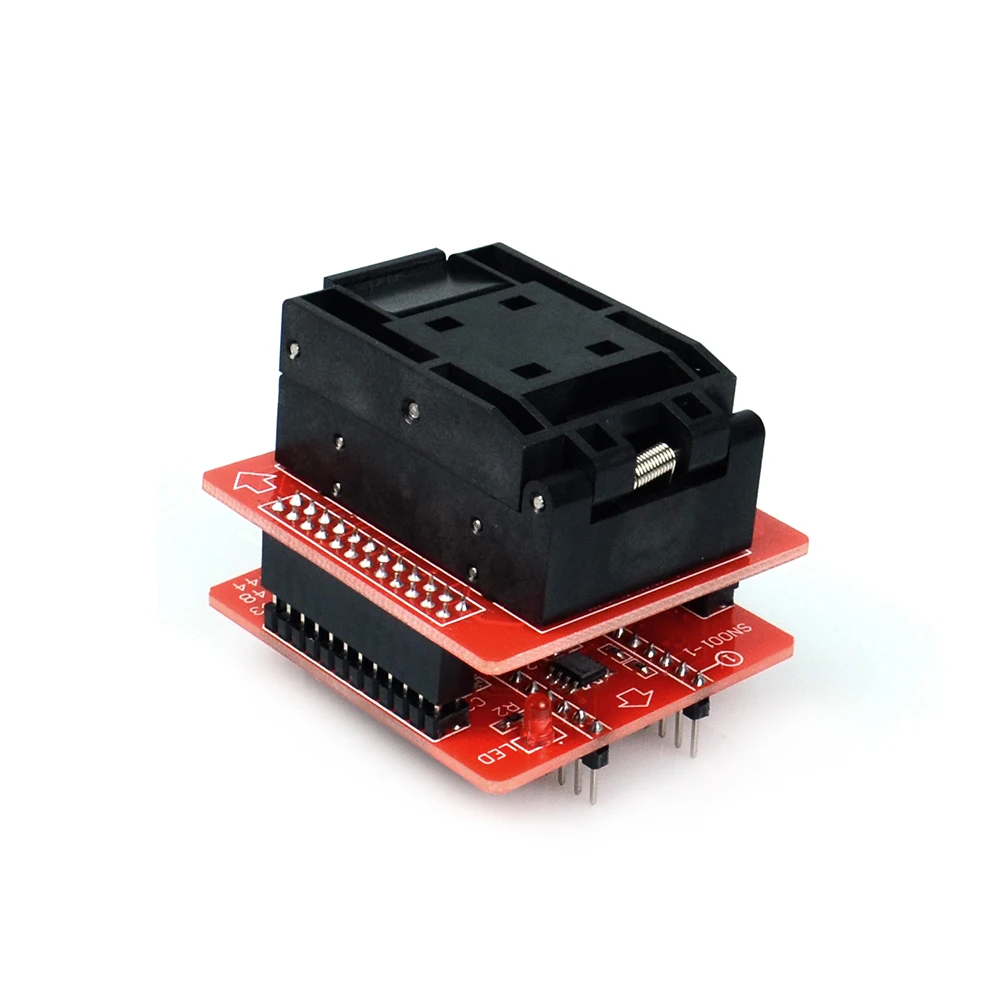 Новейший BGA48 адаптер с 1 8 V TSOP48 BGA63 Base Boad для NAND TL866II PLUS TL866A TL866CS Flash Programmer