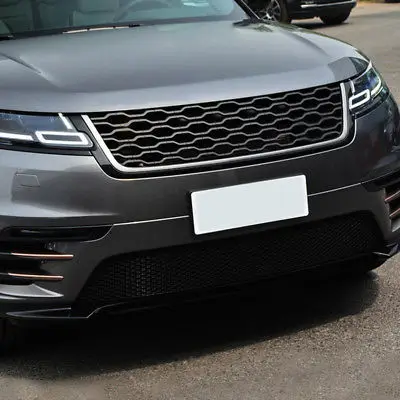 Стальная передняя Центральная решетка гриль крышка отделка 1 шт для Range Rover Velar