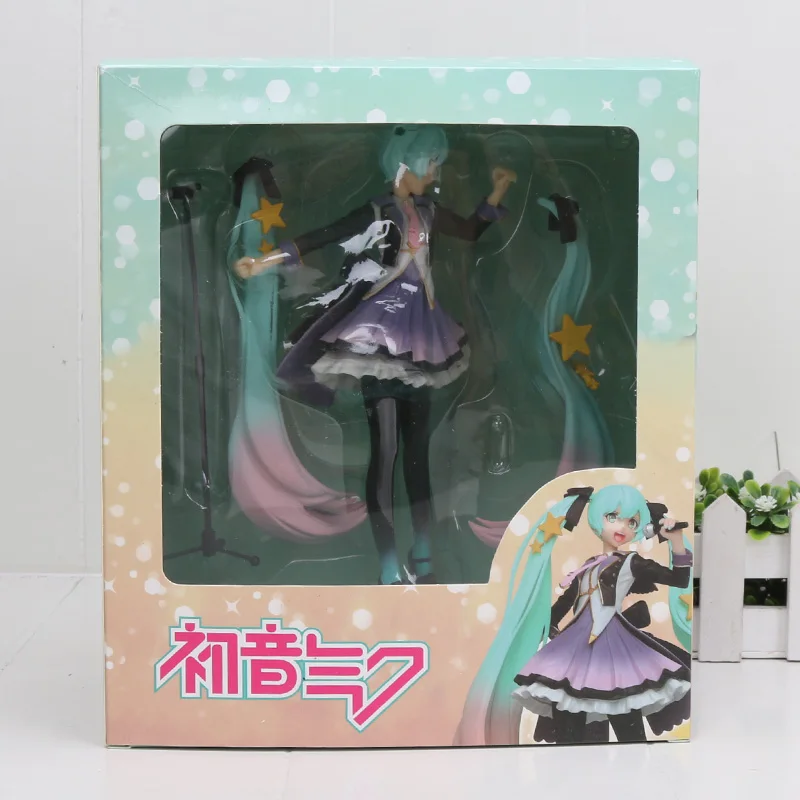 6810 in box Аниме сексуальные фигурки Хацунэ Мику заячьи кроличьи уши Сакура розовая Хацунэ Мику фигурка Коллекционная модель игрушки - Цвет: 6810 in box