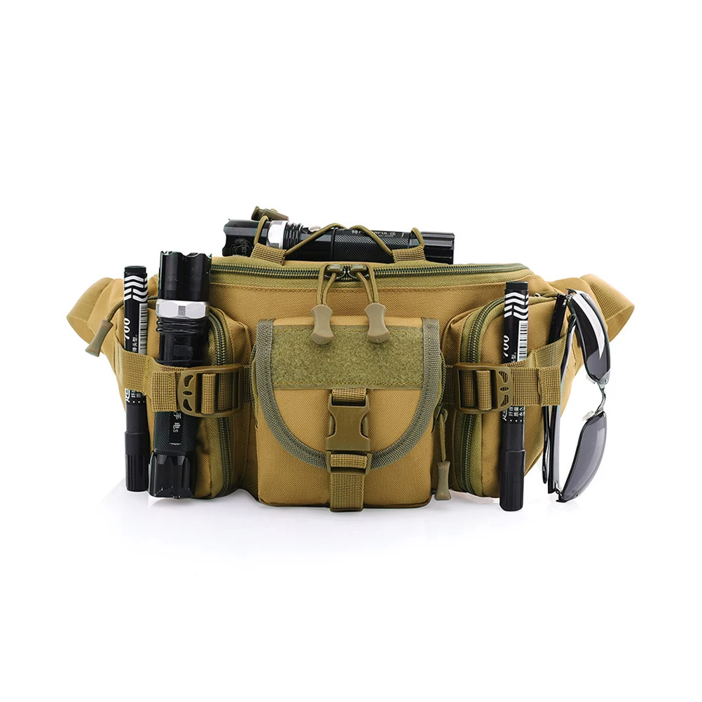 1L тактическая поясная сумка военная водонепроницаемая для хип хопа походов