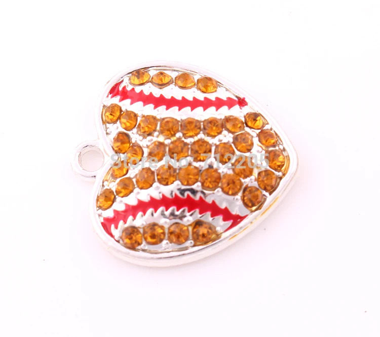 Коллекция бутик вещей 20 шт. посеребренный цинк с золотыми кристаллами кулон в