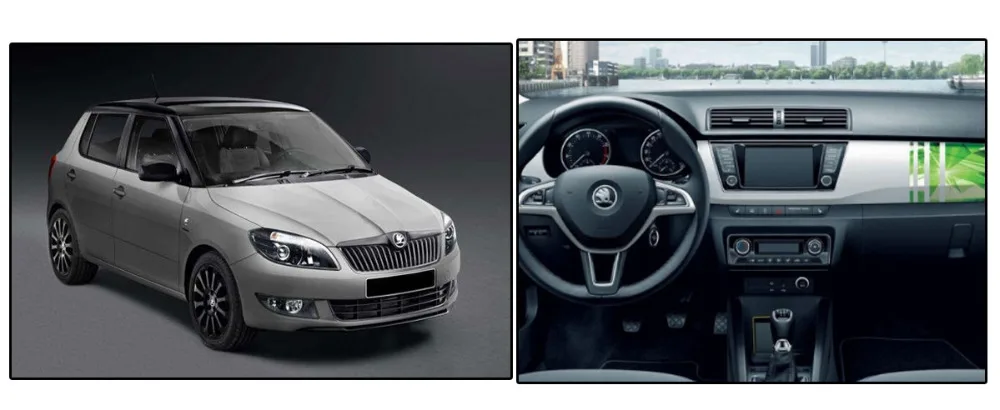 Aotsr Android 8 0 GPS навигация автомобильный DVD плеер для Skoda Fabia 2015-2017 нет стерео блок 2 Din