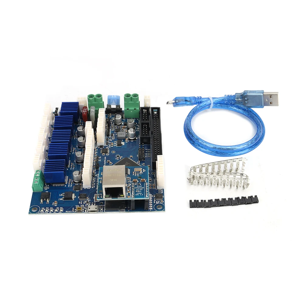 Клонированный дуэт Ethernet V1.04 Advanced 32 бит электроники доска обеспечивает подключение Ethernet для D принтеров станков с ЧПУ