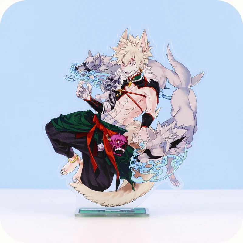 Аниме My Hero academic Izuku Shoto Katsuki фигурка на акриловой подставке настольная коллекция