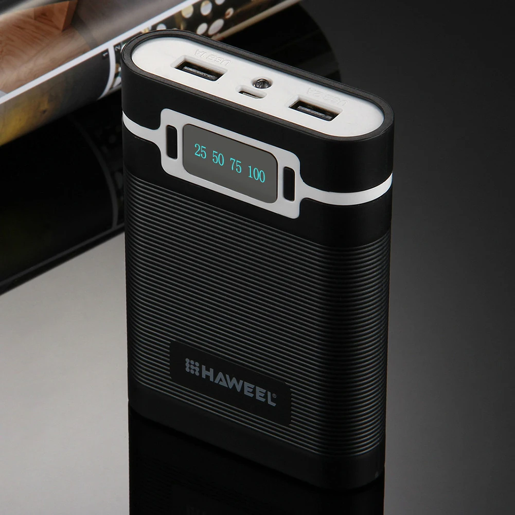 4x18650 Battery Case LCD Display Portable Power Bank Box Storage Dual USB 5V/2.5A DIY Enclosure HOT SALE | Мобильные телефоны и
