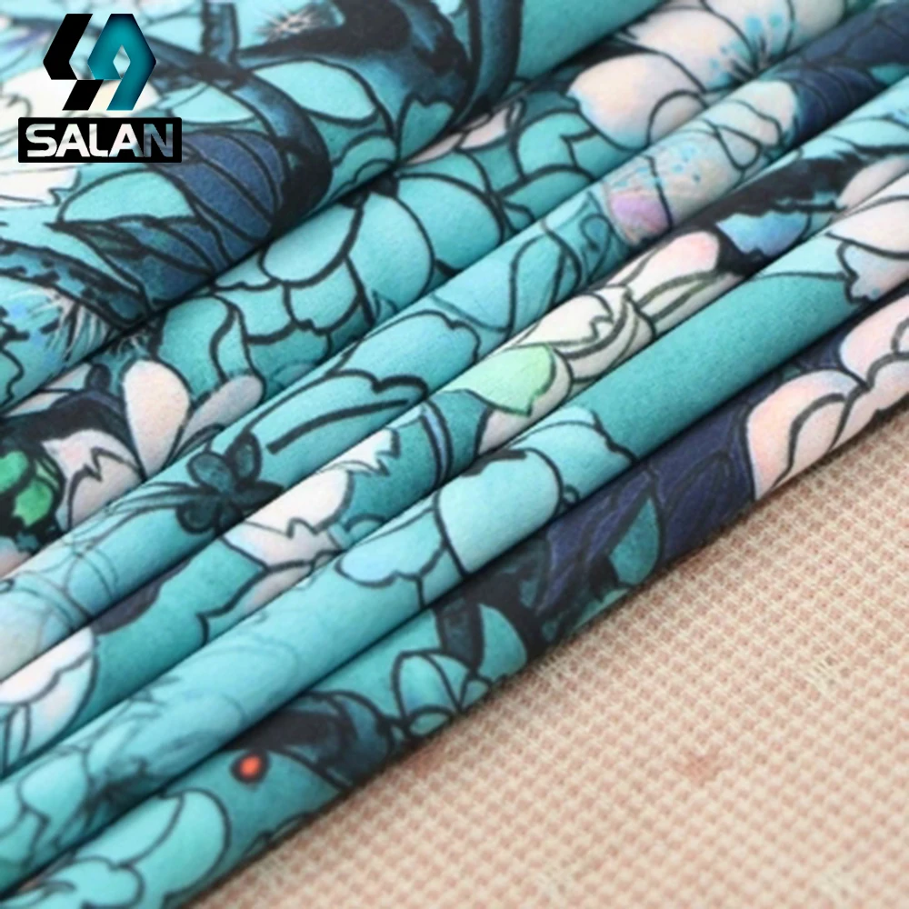 Платье-Ципао Xiangyun с цветочным рисунком ткань для рукоделия Материалы творчества