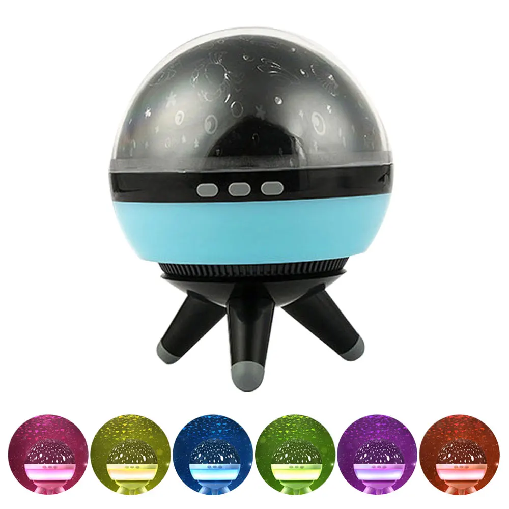 Starry Sky Projector Night Light USB Battery Power LED Luminaria Novelty Lamp Nightlight Illusion for Children Baby | Освещение