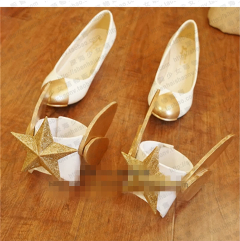 

LOL Game Luxanna Star Guardian Magical Girl Cosplay Shoes 35 to 39 For Women and Girl