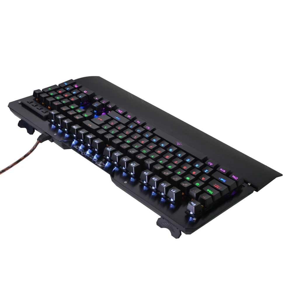 DeepFox 104 клавиш Механическая игровая клавиатура игровая Клавиша клавиатуры доска коврик геймерская клавиатура для компьютера ПК ноутбука