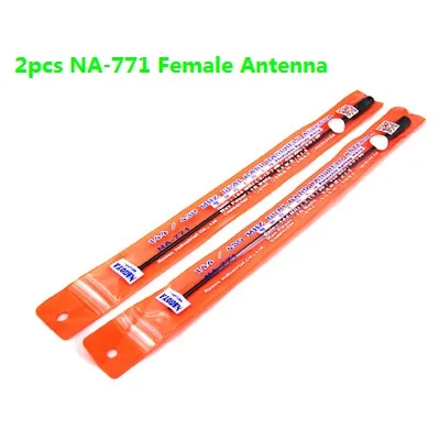 Двухдиапазонная портативная радиоприемник NAGOYA 2 шт. мягкая антенна SMA Female для Kenwood