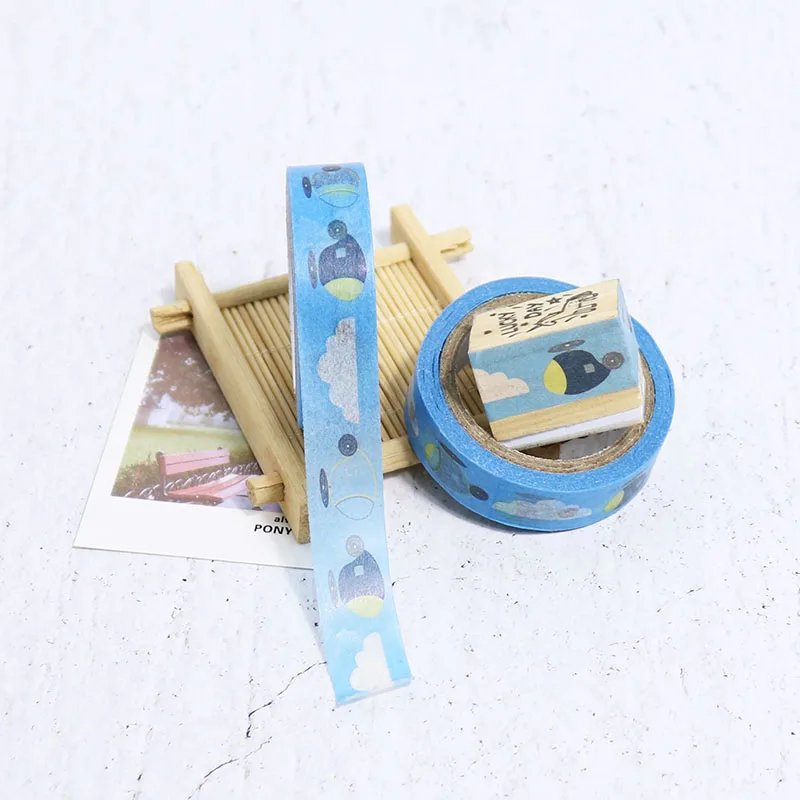 1 шт. Милая васи лента Маскировочная самоклеящаяся самоклеящийся Декор Сделай