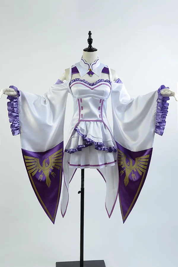 Женский костюм для косплея Re:Zero/Re:Zero Life in a Zero парик любых размеров на заказ|cosplay