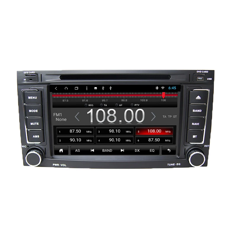 2 Din Автомобильная магнитола на андроид мультимедийная система для Volkswagen 2004 2011 с