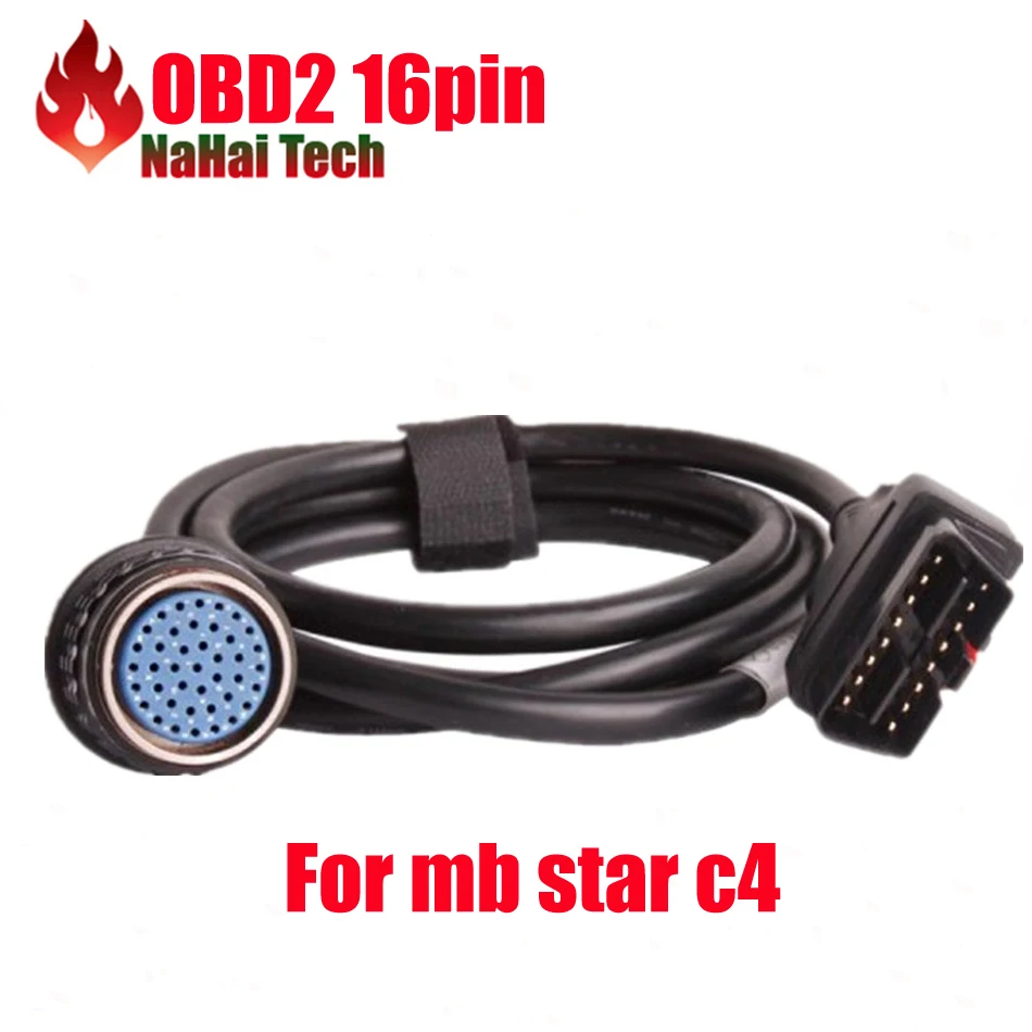 Для MB Star C4 SD Connect компактный OBD2 16PIN кабель для OBD II 16 контактный основной