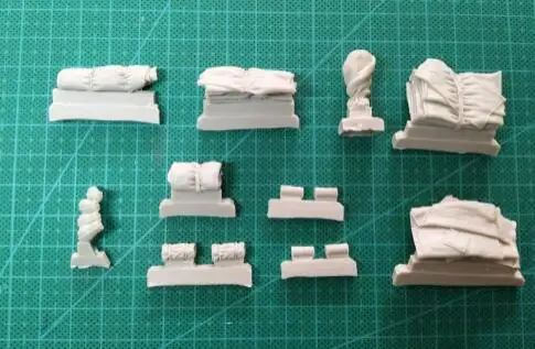 1/35 Marder III аксессуары комплект не имеет бак смолы модель миниатюрная фигурка Unassembly