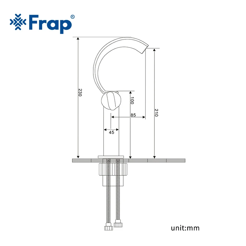 Frap смеситель для умывальника с водопадом хромированные смесители ванной комнаты