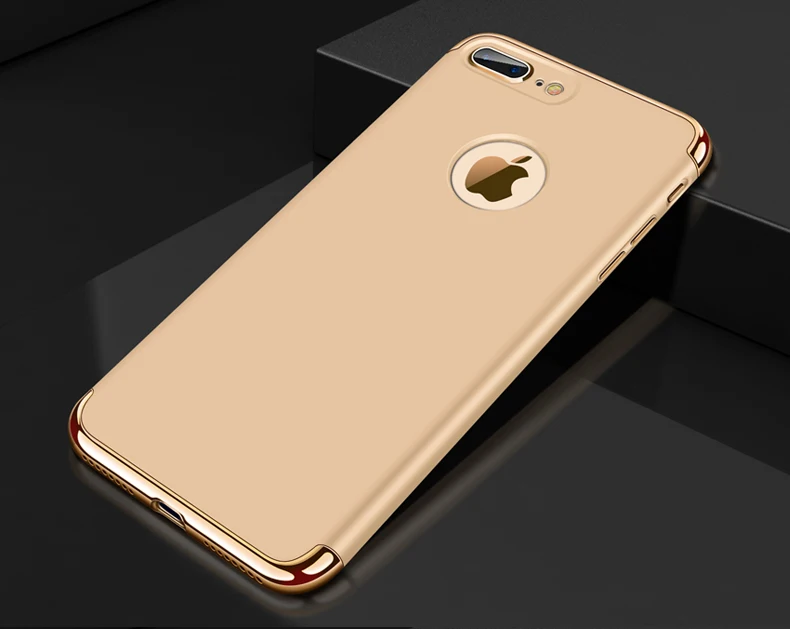 Роскошный 360 чехол для телефона с полным покрытием для iphone 6 6s 7 8 5 5S SE X XS Max XR PC матовый Жесткий Чехол для iphone 7 Plus чехол