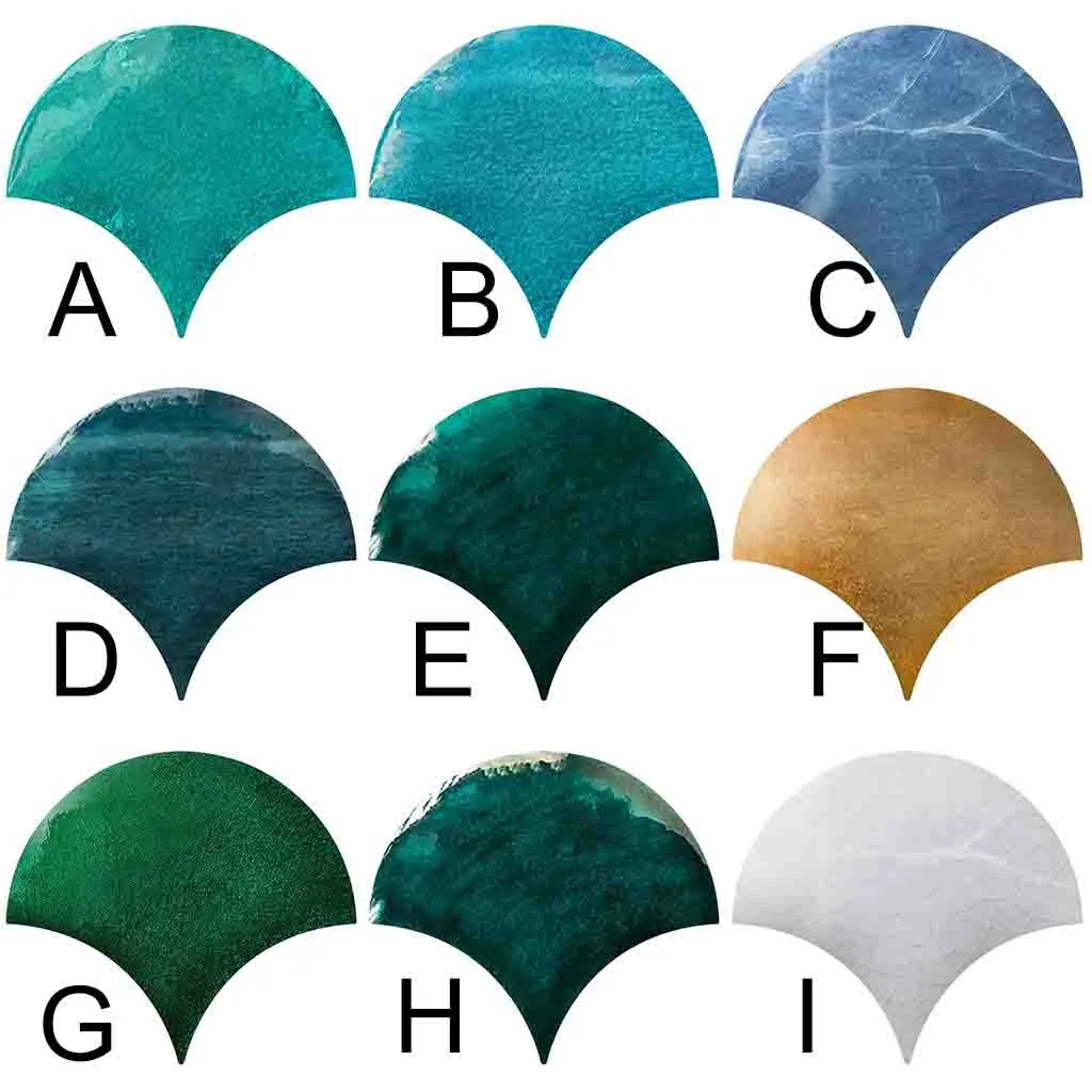 Художественные секторы рыбья чешуя клейкая плитка метоп наклейки на стену DIY