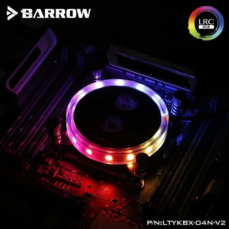 LRC 2.0 (5V 3PIN) Курган кулер для воды радиатор процессор блок воды для INTEL X99/X299 красочное издание Jet Microchanne - Цвет лезвия: LRC 2.0 (5V 3PIN)