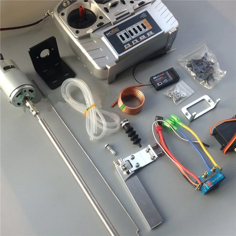 1 комплект RC лодка полный привод 775 мотор + 480A матовый ESC пропеллер сервопривод