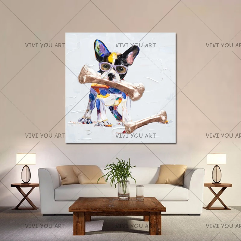 100% ручная работа декор работы абстрактные животные современные настенные