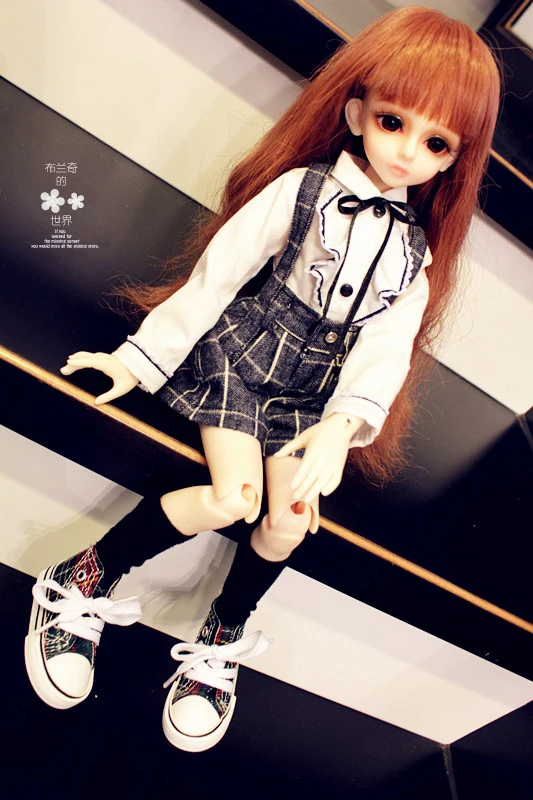 BJD/SD кукла одежда/одежда для малышей Дамская Униформа костюм юбка брюки 1/6 1/4 1/3 Bjd
