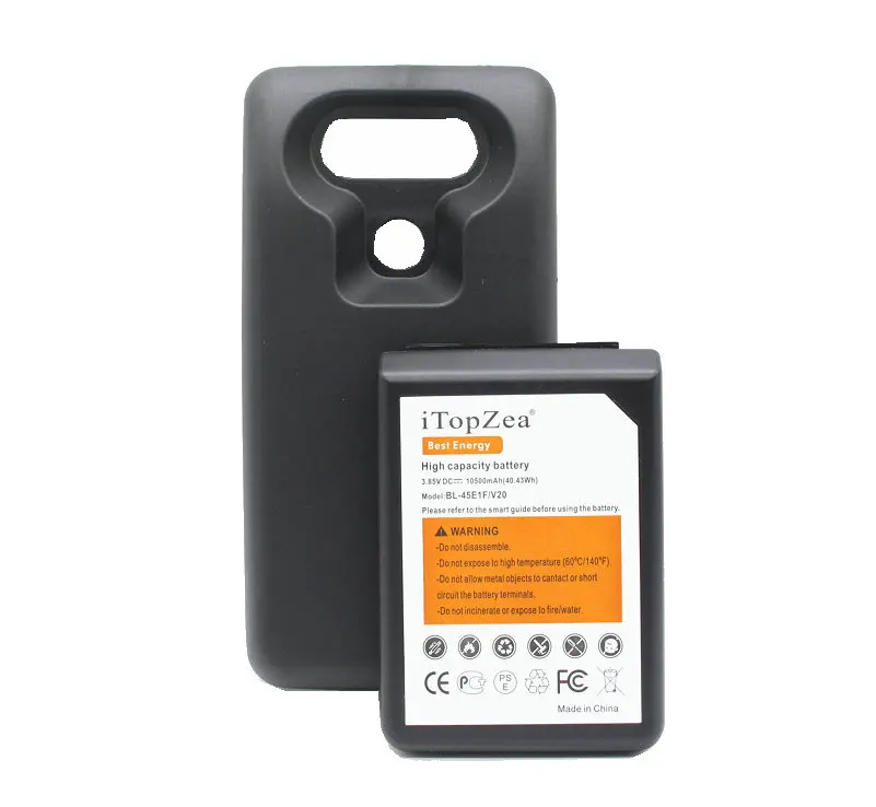 1x10500 мА/ч, V20 на Батарея с ТПУ BL-44E1F для LG V20 LS997 F800 VS995 US996 H990 H990DS H910 H918