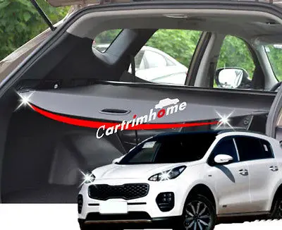 Черная Выдвижная Задняя Крышка багажника для Kia Sportage 2016 2017 | Автомобили и